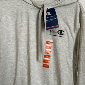 Men’s Champion Tshirt Hoodie, Sz S